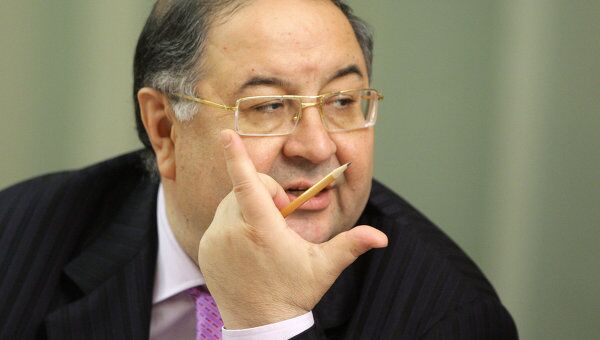 Бизнесмен Алишер Усманов Бизнесмен Алишер Усманов