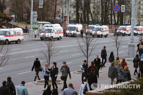 Взрыв в минском метро Взрыв в минском метро