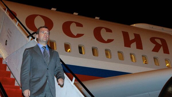 Дмитрий Медведев прибыл в Гонконг Дмитрий Медведев прибыл в Гонконг