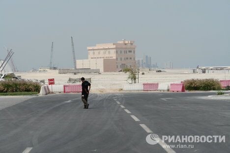 Место строительства музейного комплекса на острове Саадият в Абу-Даби. Место строительства музейного комплекса на острове Саадият в Абу-Даби.