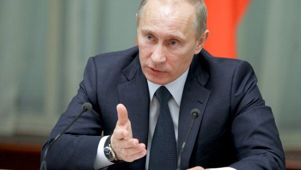 Председатель правительства России Владимир Путин. Архив Председатель правительства России Владимир Путин. Архив