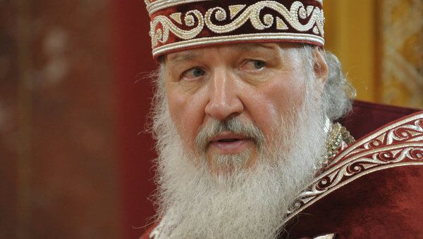 Патриарх Московский и всея Руси Кирилл на праздничном пасхальном богослужении в храме Христа Спасителя Патриарх Московский и всея Руси Кирилл на праздничном пасхальном богослужении в храме Христа Спасителя
