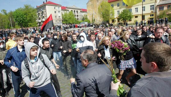 Беспорядки во Львове 9 мая Беспорядки во Львове 9 мая