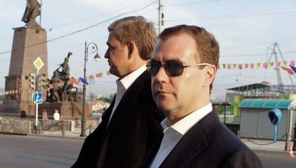 Рабочая поездка президента РФ Д.Медведева в Дальневосточный федеральный округ Рабочая поездка президента РФ Д.Медведева в Дальневосточный федеральный округ