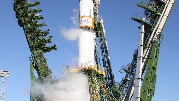 Пуск ракеты Союз-2.1а, архивное фото Пуск ракеты Союз-2.1а, архивное фото