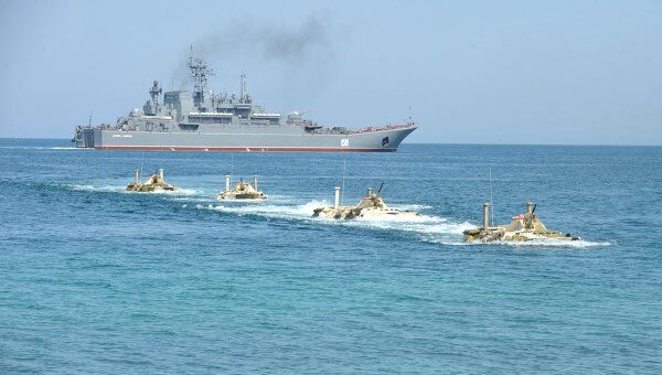 Учения Черноморского флота РФ в Севастополе Учения Черноморского флота РФ в Севастополе