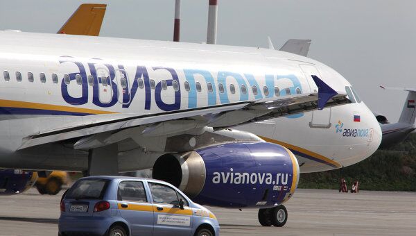 Самолет Airbus A320 авиакомпании Авианова. Архив Самолет Airbus A320 авиакомпании Авианова. Архив