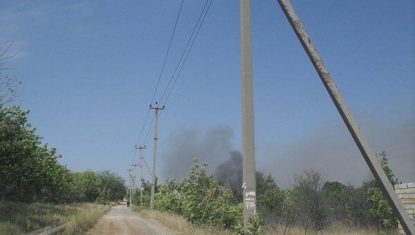 Лесной пожар в Волгоградской области Лесной пожар в Волгоградской области