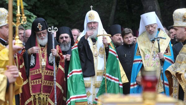 Святейший Патриарх Московский и Всея Руси Кирилл на Украине Святейший Патриарх Московский и Всея Руси Кирилл на Украине