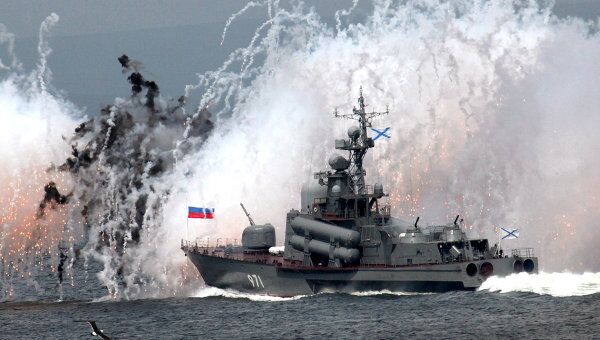 Празднование Дня Военно-морского флота Празднование Дня Военно-морского флота