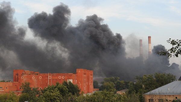 Пожар на складе в Москве Пожар на складе в Москве