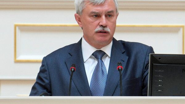 Законодательное собрание Петербурга утвердило кандидатуру Георгия Полтавченко на пост губернатора Законодательное собрание Петербурга утвердило кандидатуру Георгия Полтавченко на пост губернатора
