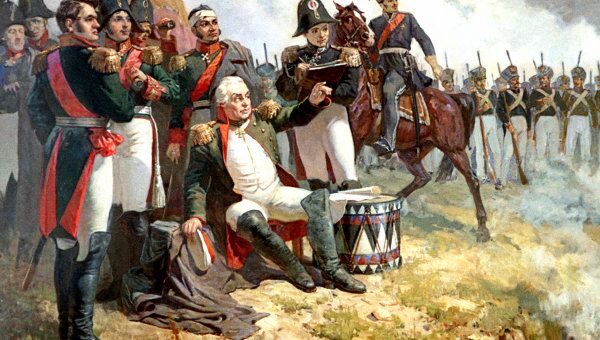 Бородинское сражение. Художник А.Шепелюк Бородинское сражение. Художник А.Шепелюк
