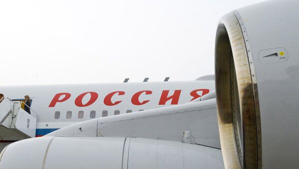 Самолет авиакомпании Россия. Архив Самолет авиакомпании Россия. Архив