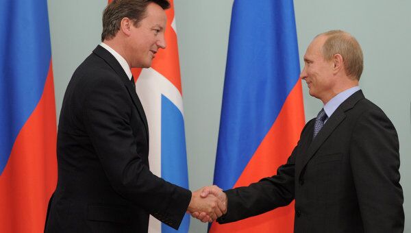 Премьер-министр РФ В.Путин провел встречу с британским премьер-министром Д.Кэмероном Премьер-министр РФ В.Путин провел встречу с британским премьер-министром Д.Кэмероном