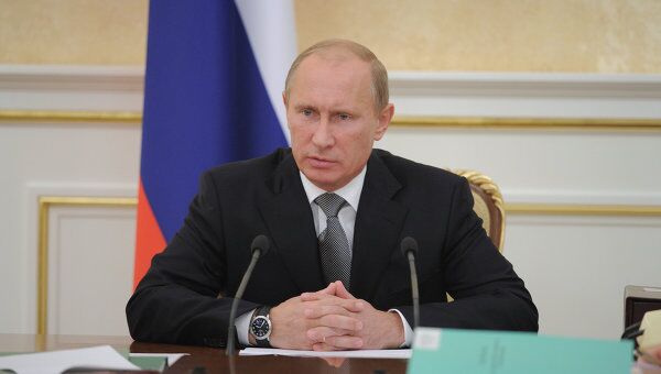 Премьер-министр РФ В.Путин. Архив Премьер-министр РФ В.Путин. Архив