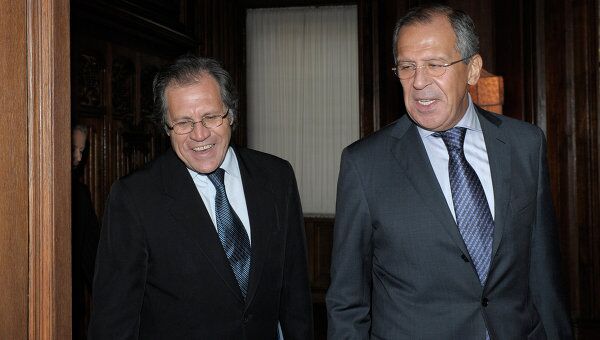 Встреча глав МИД России и Восточной Республики Уругвай Встреча глав МИД России и Восточной Республики Уругвай