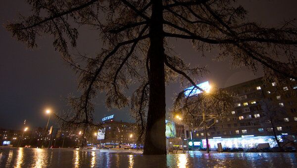 Последствия ледяного дождя в Москве Последствия ледяного дождя в Москве