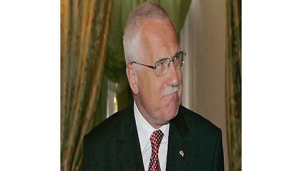 Президент Чехии Вацлав Клаус Президент Чехии Вацлав Клаус