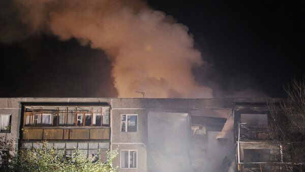 Взрыв бытового газа в жилом доме в подмосковных Бронницах Взрыв бытового газа в жилом доме в подмосковных Бронницах