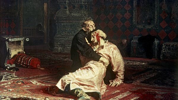 Картина Иван Грозный и сын его Иван 16 ноября 1581 года Картина Иван Грозный и сын его Иван 16 ноября 1581 года