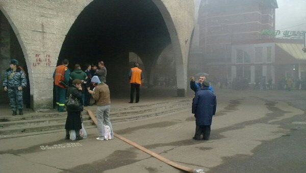 Пожар произошел в тоннеле Замоскворецкой линии московского метро Пожар произошел в тоннеле Замоскворецкой линии московского метро