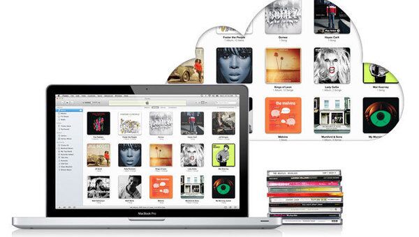 Платный сервис потокового прослушивания личной фонотеки через интернет iTunes Match. Архивное фото Платный сервис потокового прослушивания личной фонотеки через интернет iTunes Match. Архивное фото