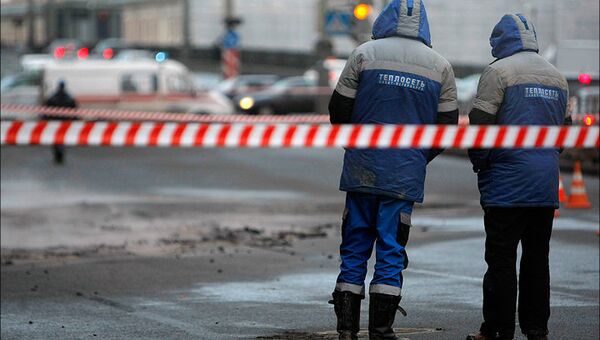 Коммунальная авария на площади Труда Коммунальная авария на площади Труда