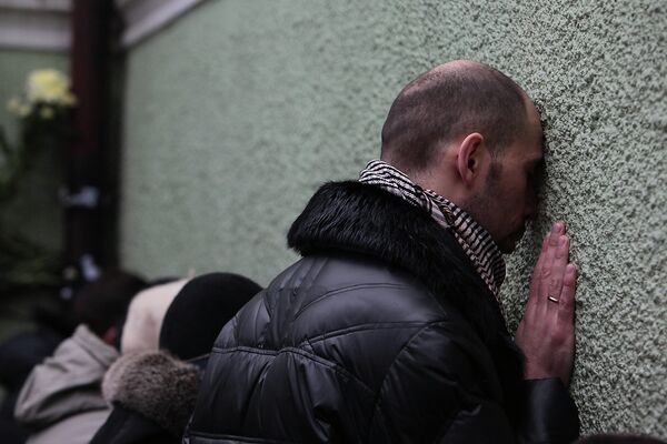 У часовни Ксении Блаженной У часовни Ксении Блаженной
