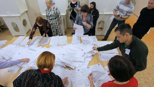 Подсчет голосов на выборах в Государственную Думу РФ Подсчет голосов на выборах в Государственную Думу РФ
