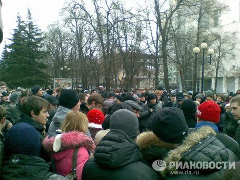 Митинг За честные выборы в Белгороде Митинг За честные выборы в Белгороде