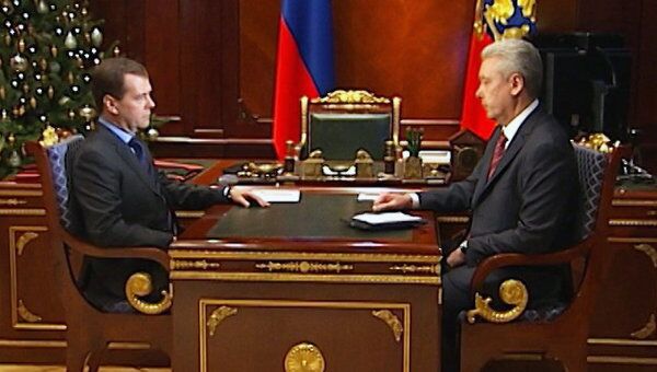 Собянин назвал Медведеву вероятную причину взрыва в московском ресторане Собянин назвал Медведеву вероятную причину взрыва в московском ресторане
