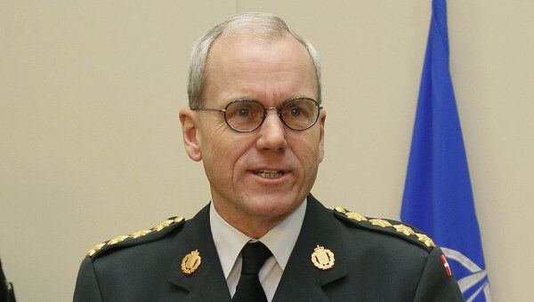 Председатель военного комитета НАТО Кнуд Бартельс. Архивное фото Председатель военного комитета НАТО Кнуд Бартельс. Архивное фото