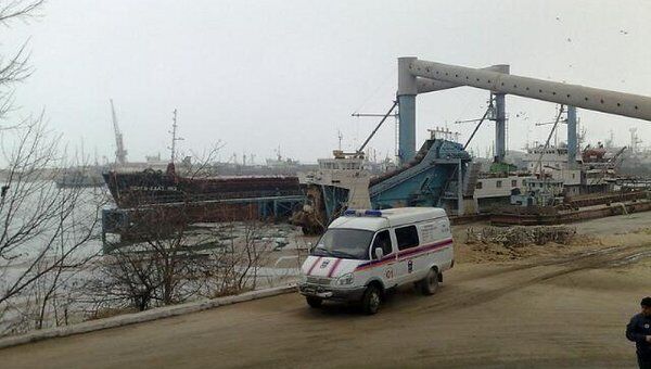 Возгорание палубной надстройки танкера Инженер Назаров Возгорание палубной надстройки танкера Инженер Назаров