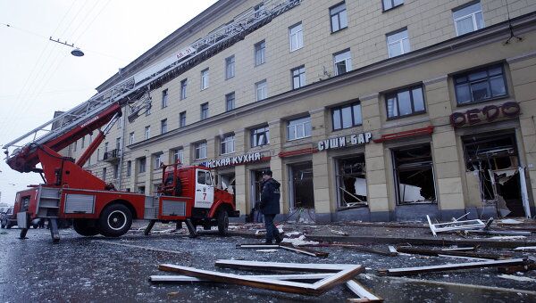 Взрыв газового баллона в ресторане Харбин в Санкт-Петербурге Взрыв газового баллона в ресторане Харбин в Санкт-Петербурге
