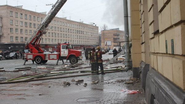 Взрыв газового баллона в ресторане Харбин в Санкт-Петербурге Взрыв газового баллона в ресторане Харбин в Санкт-Петербурге