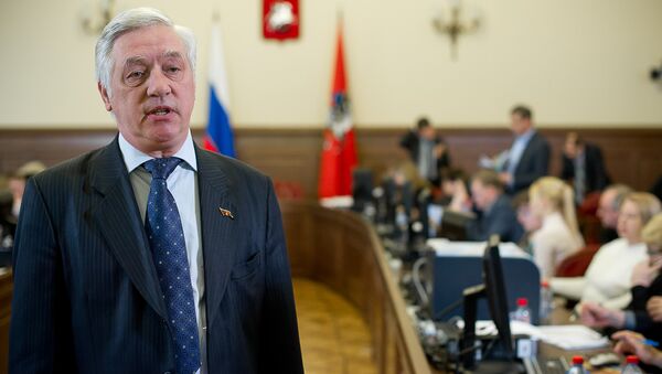 Председатель Мосгоризбиркома Валентин Горбунов. Архивное фото Председатель Мосгоризбиркома Валентин Горбунов. Архивное фото