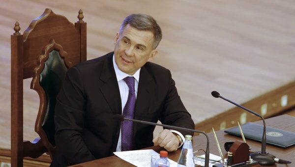 Президент Татарстана Рустам Минниханов Президент Татарстана Рустам Минниханов