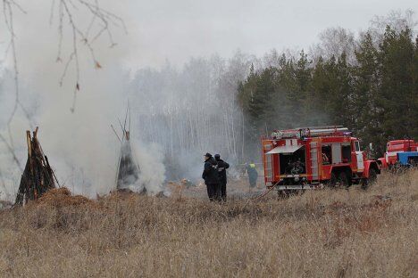 К лету готовы: в Омске прошли учения по ликвидации лесных пожаров К лету готовы: в Омске прошли учения по ликвидации лесных пожаров