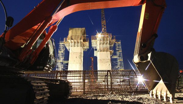 Строительство мостового перехода на остров Русский во Владивостоке Строительство мостового перехода на остров Русский во Владивостоке