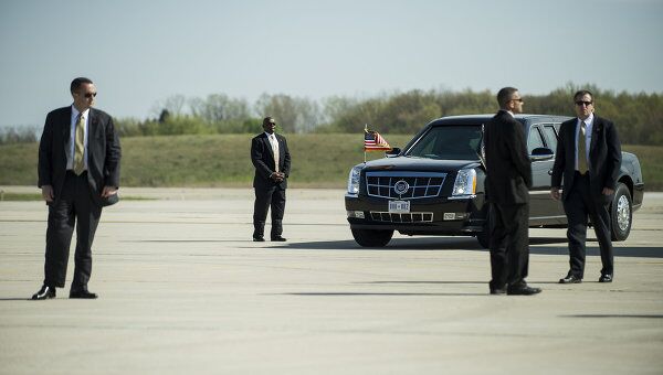 Сотрудники секретной службы США. Архивное фото Сотрудники секретной службы США. Архивное фото