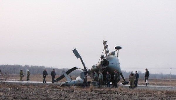 Аварийная посадка Ми-8 под Хабаровском Аварийная посадка Ми-8 под Хабаровском