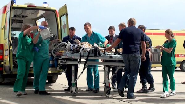 Тяжело пострадавших в ДТП на Ставрополье детей везут на лечение в Москву Тяжело пострадавших в ДТП на Ставрополье детей везут на лечение в Москву