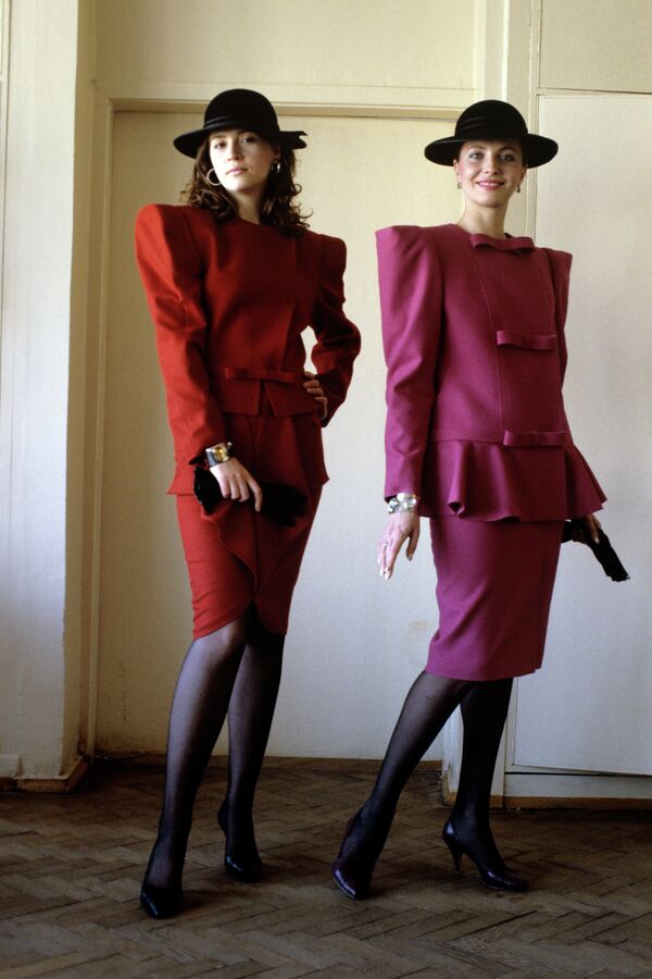 Одежда в 1980 году