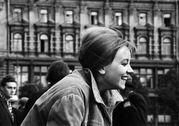 Актриса Маргарита Терехова на съёмках фильма Здравствуй, это я! Актриса Маргарита Терехова на съёмках фильма Здравствуй, это я!
