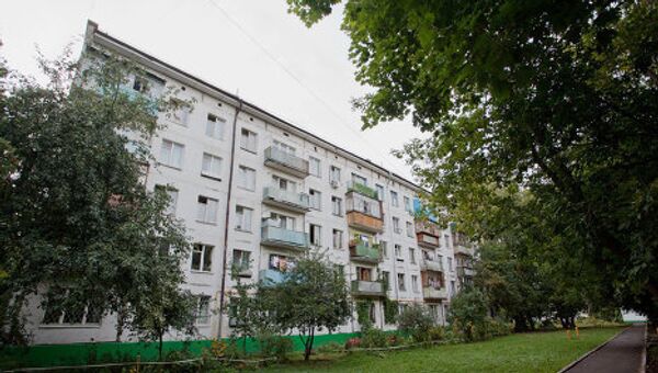 Панельная пятиэтажка в Москве Панельная пятиэтажка в Москве
