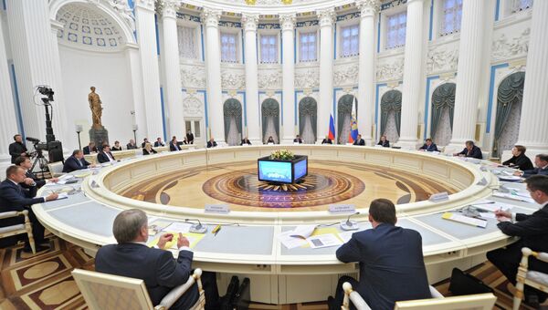 В.Путин провел заседание президиума Госсовета в Кремле В.Путин провел заседание президиума Госсовета в Кремле