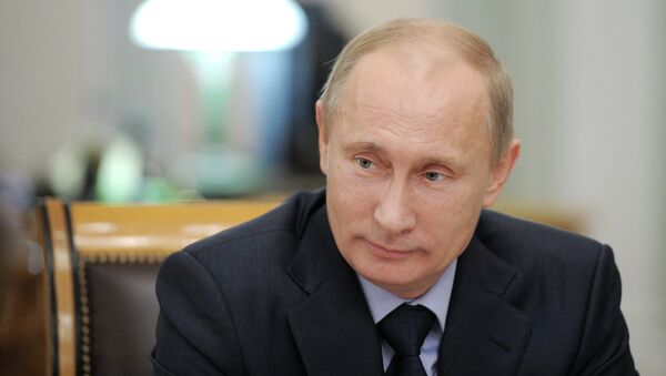Президент России Владимир Путин. Архив Президент России Владимир Путин. Архив