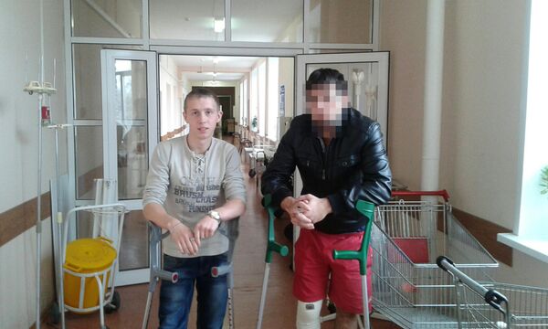 Дмитрий во время болезни Дмитрий во время болезни
