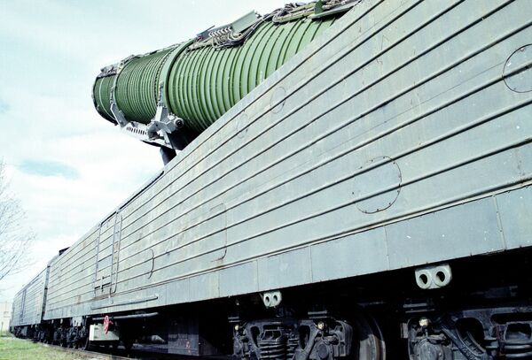 Боевой ракетный железнодорожный комплекс Боевой ракетный железнодорожный комплекс